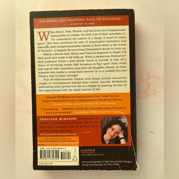 Dismantled by Jennifer McMahon Book - Picture 3 of 5